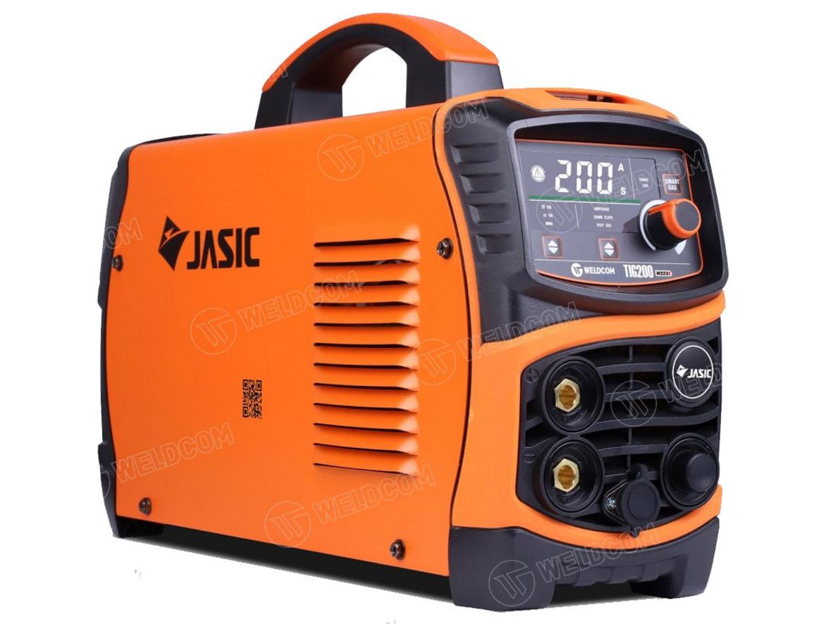 Inverter IGBT và Dash-ARC giúp máy hàn Tig Jasic TIG200 W223 II JET20 bắt hồ quang nhanh, ổn định.