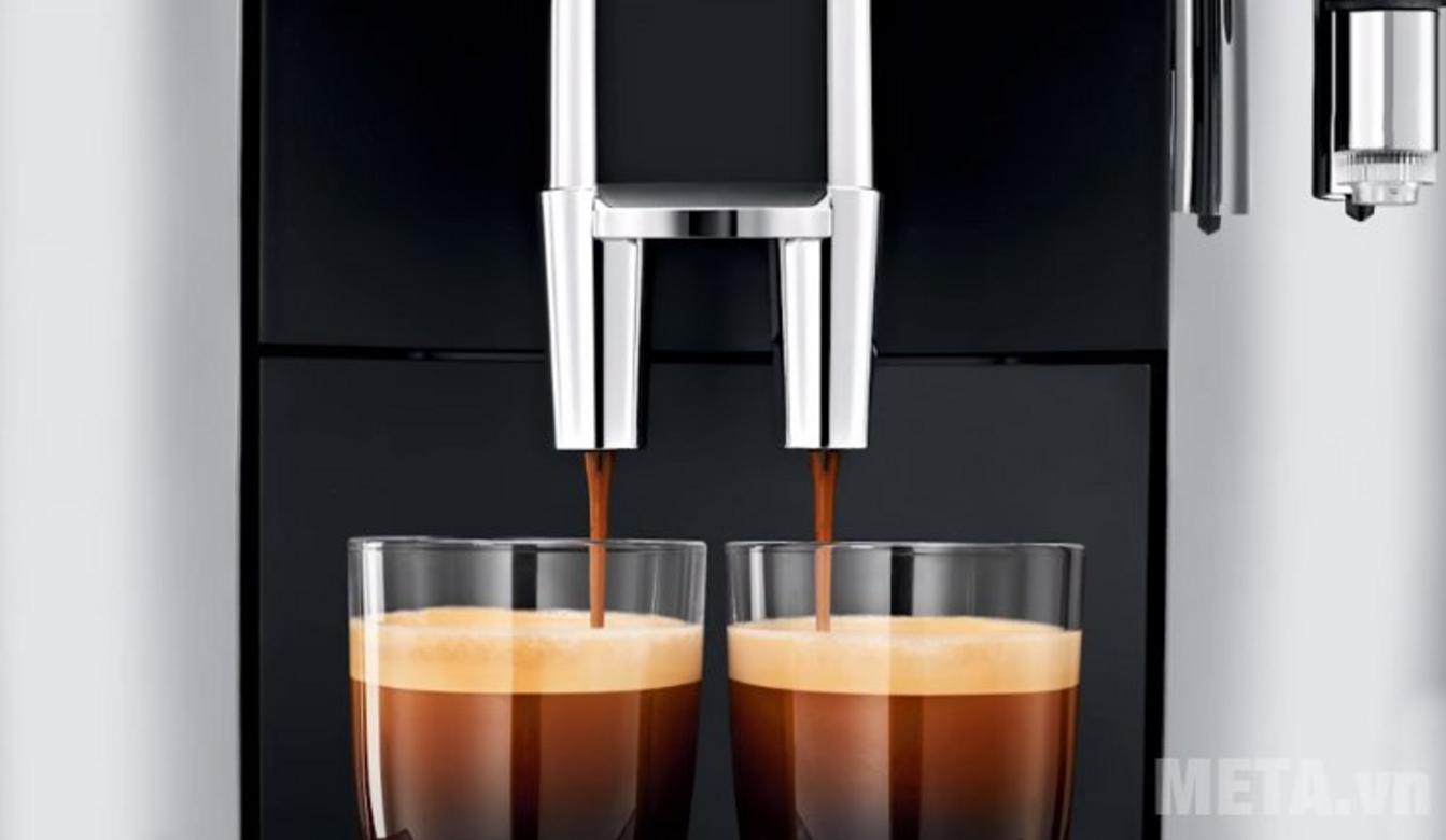 Jura Impressa WE8 phù hợp văn phòng cần phục vụ 40 - 45 tách/ngày.
