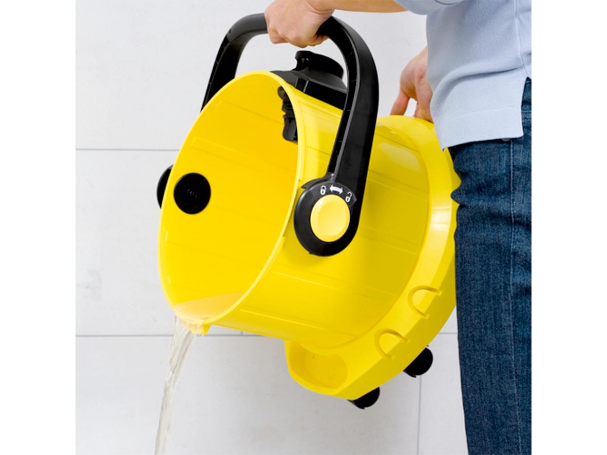 Công nghệ phun hút 2 trong 1 giúp xử lý vết bẩn sâu và rút ngắn thời gian khô.