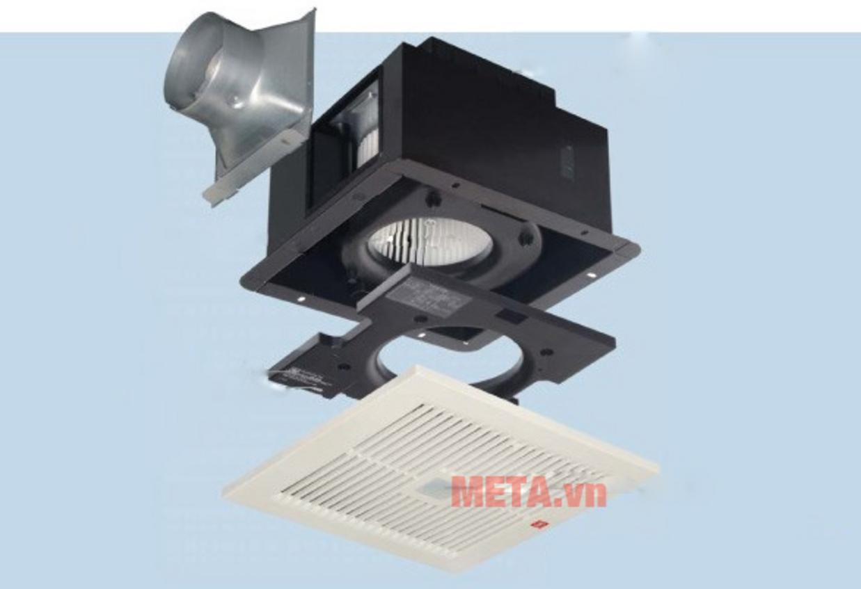 KDK 24JRA nổi bật với động cơ DC, 3 cấp gió và độ ồn chỉ 31 dB.