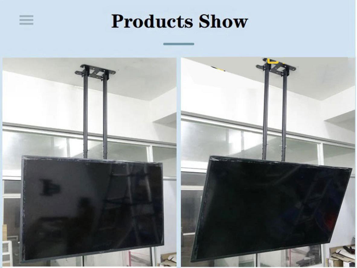 Khung sắt sơn tĩnh điện giúp T580 bền và ổn định khi treo TV lớn.