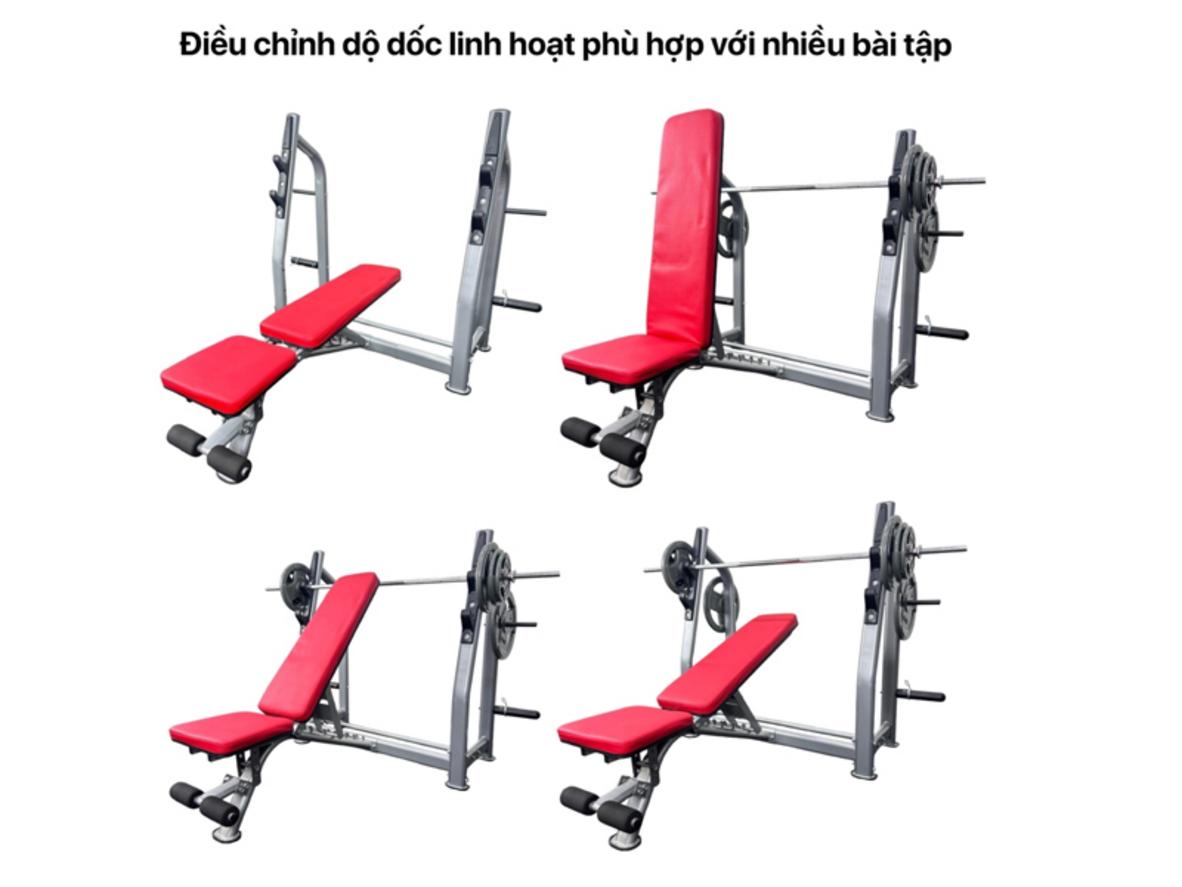Kích thước phù hợp cho phòng tập gia đình và không gian nhỏ.