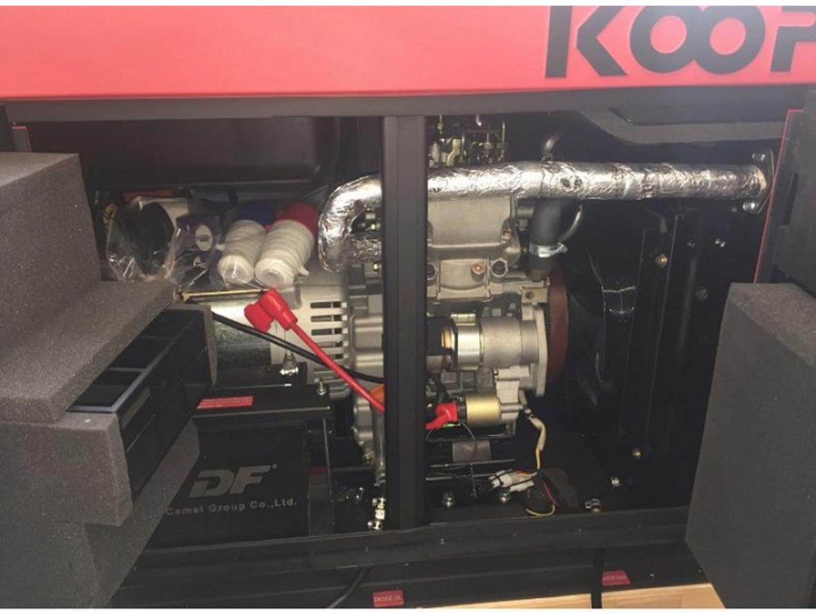 Công suất 8.0 kW giúp Koop KDF11000Q đáp ứng tải dự phòng ổn định.