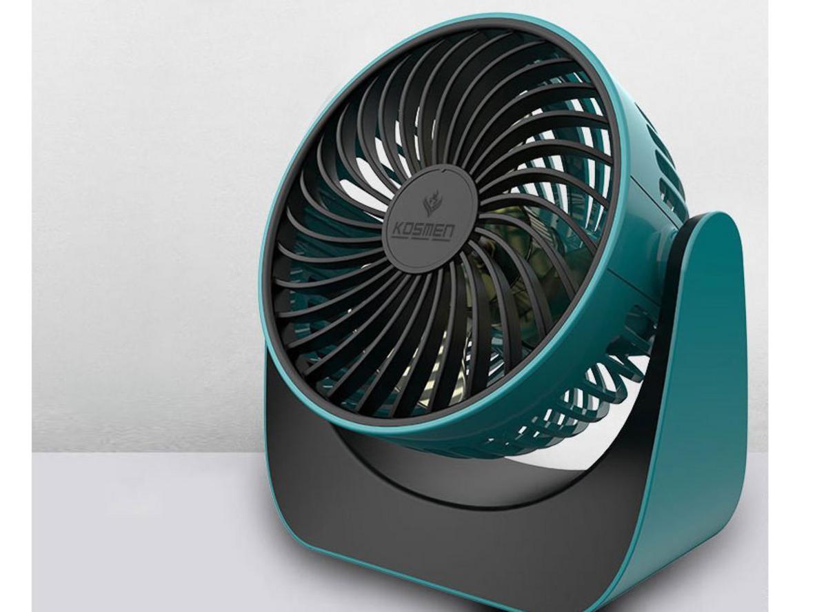 Xoay 360 độ giúp điều hướng gió linh hoạt cho nhiều vị trí sử dụng.