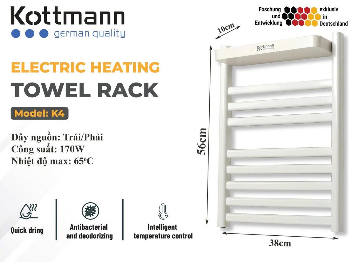 Kottmann K4 mang lại giá trị thực tế tốt trong phân khúc.