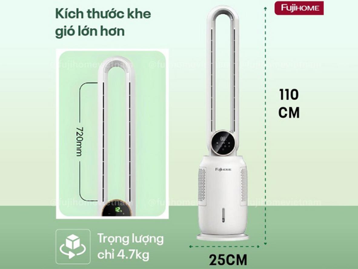 Làm mát bằng hơi nước trên Fujihome BF-03RC