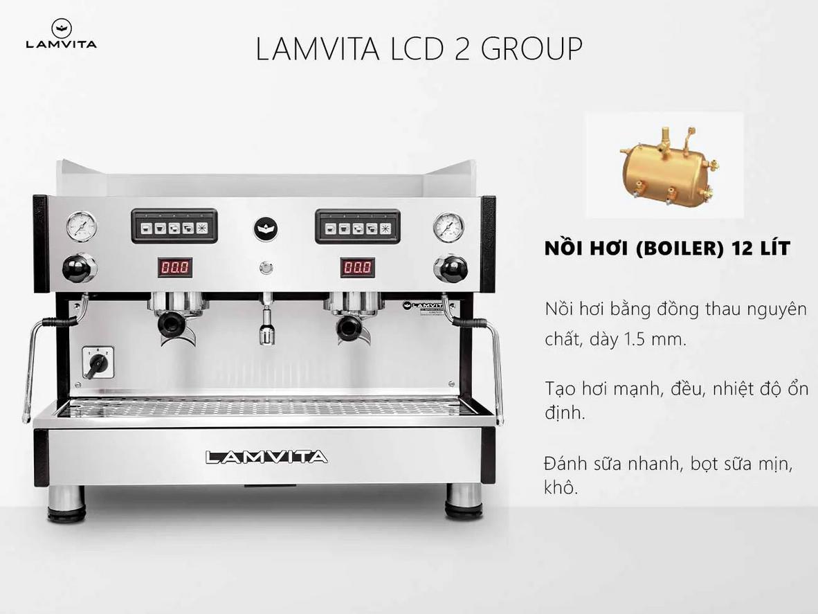 Bản 2 group phù hợp hơn khi quán cần mở rộng năng lực phục vụ.