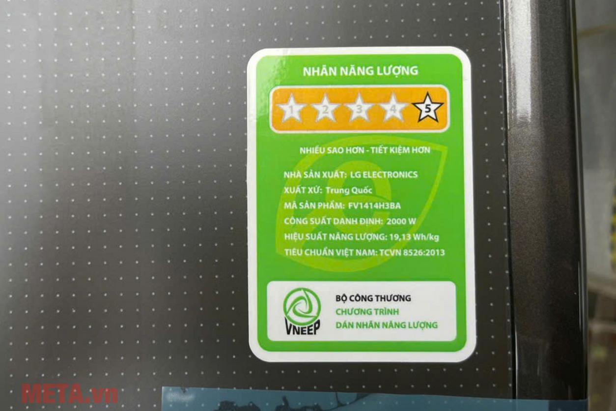 Inverter truyền động trực tiếp giúp máy chạy êm và bền hơn.