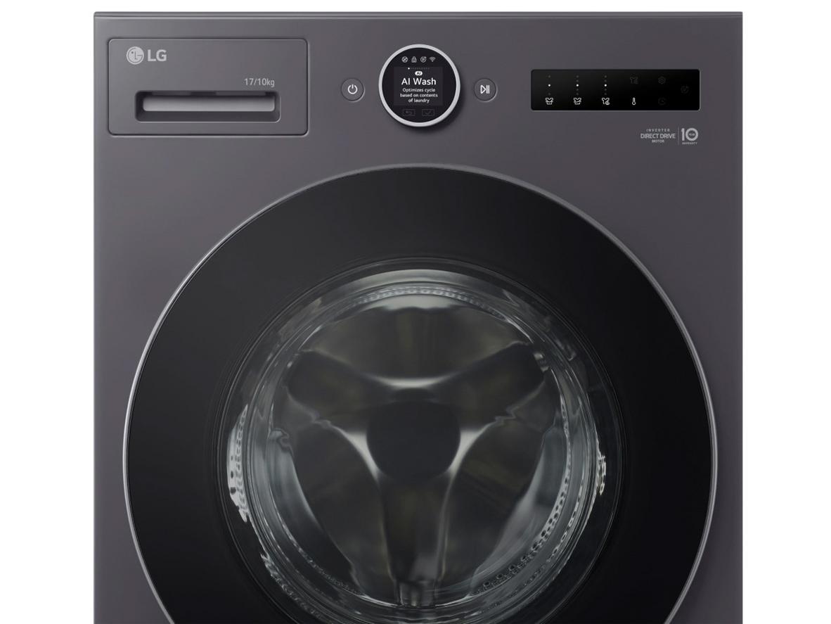 LG ThinQ™ giúp theo dõi và quản lý máy giặt sấy tiện hơn.