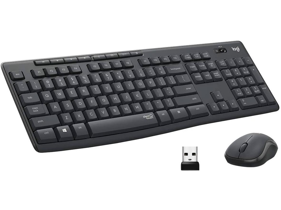 Logitech MK295 Silent: combo không dây êm, gọn, dễ dùng cho công việc hằng ngày.