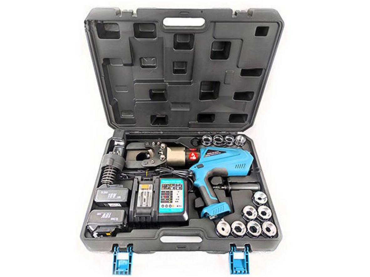 Lực ép 12 tấn giúp mối cos chắc, đẹp và ổn định