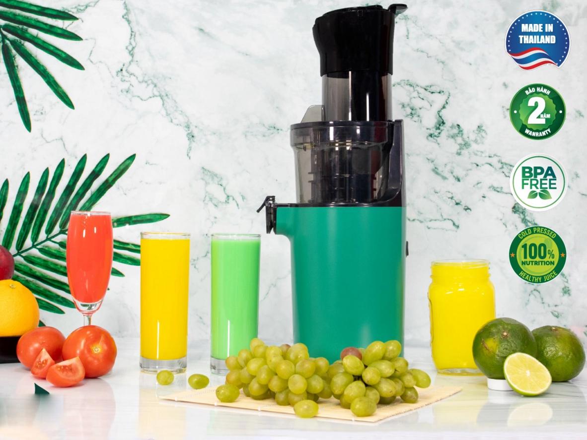 Lưới lọc 2 tầng và ca chứa dung tích lớn cho trải nghiệm gọn gàng