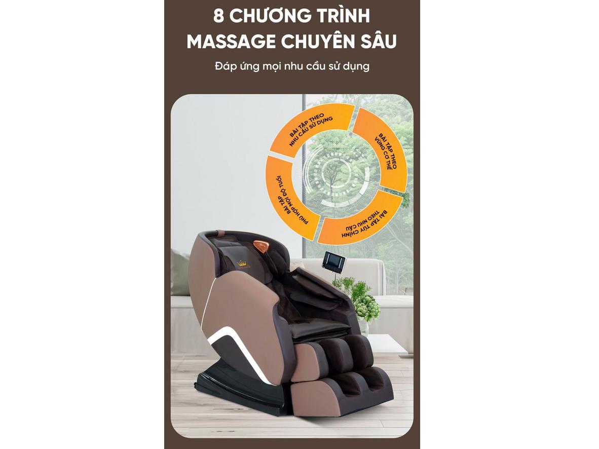 Công nghệ massage 3D Max trên QA35