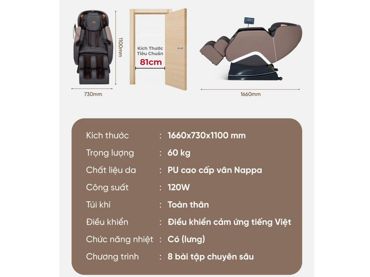 Công nghệ massage 3D Max trên QA35