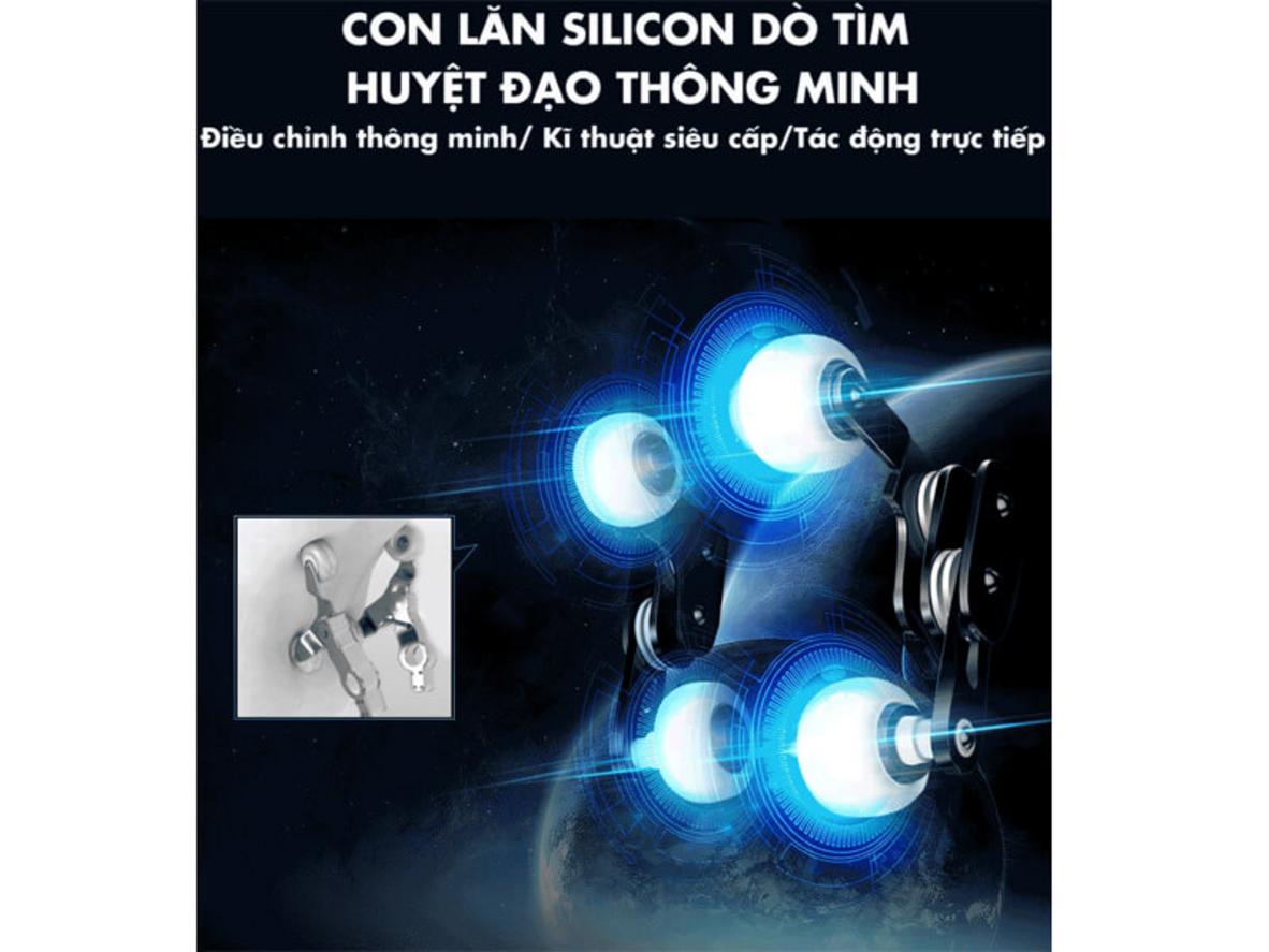 Công nghệ massage 3D sâu, linh hoạt