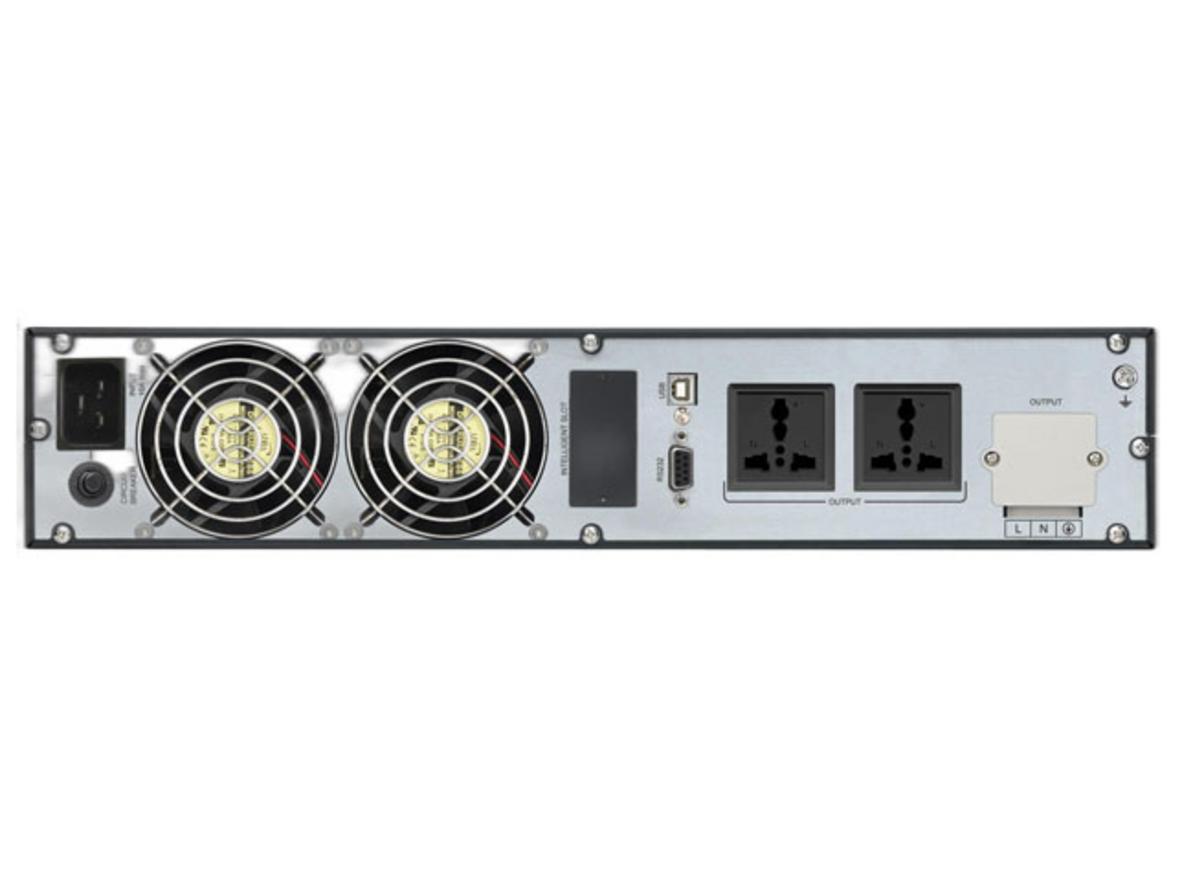Thiết kế rack 2U của Masu MS 2KR LCD tối ưu không gian tủ server và dễ giám sát qua LCD.