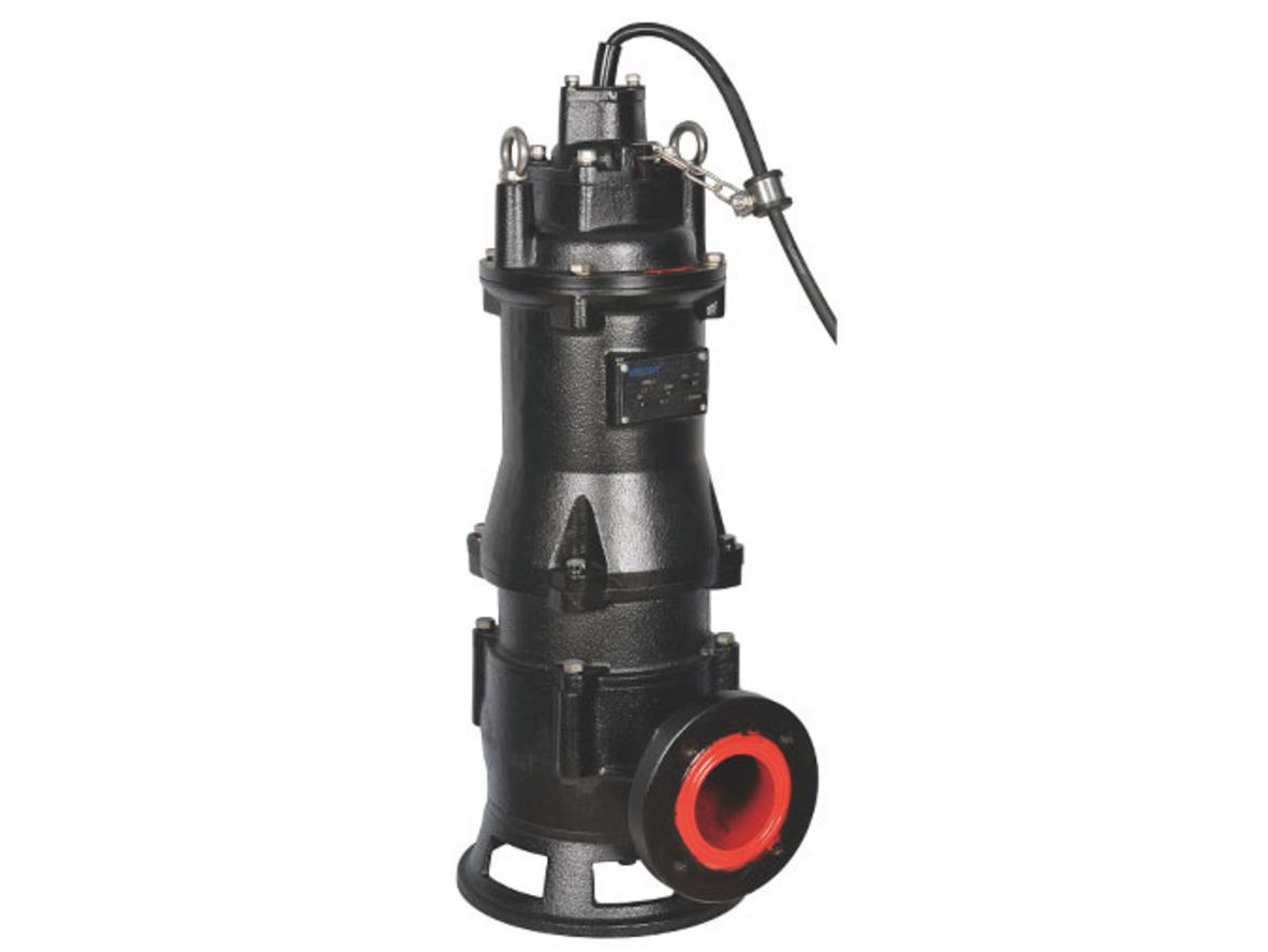 Meudy 80B22.2-R: bơm chìm 3HP, họng xả 80mm, phù hợp thoát nước thải nhanh.