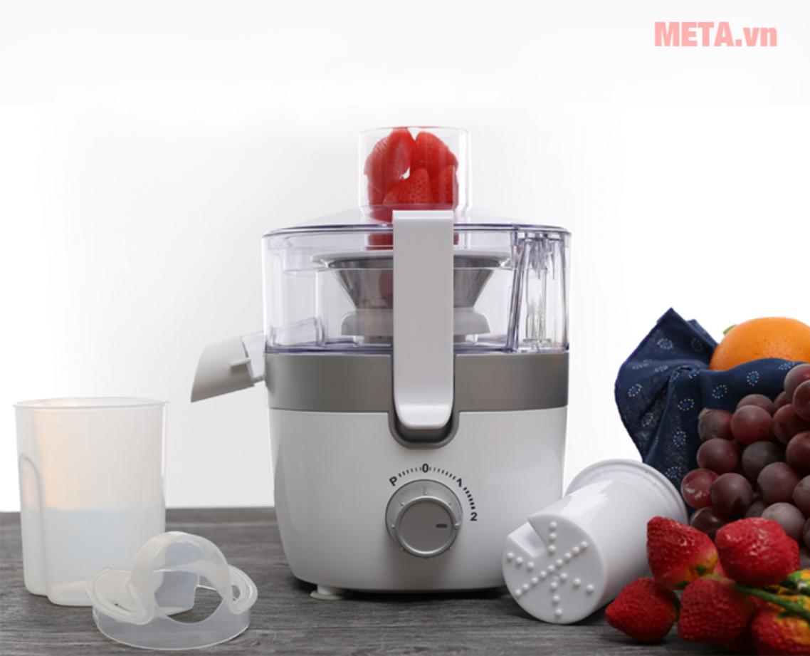 Cối ép 1.5 lít phù hợp cho nhu cầu gia đình.