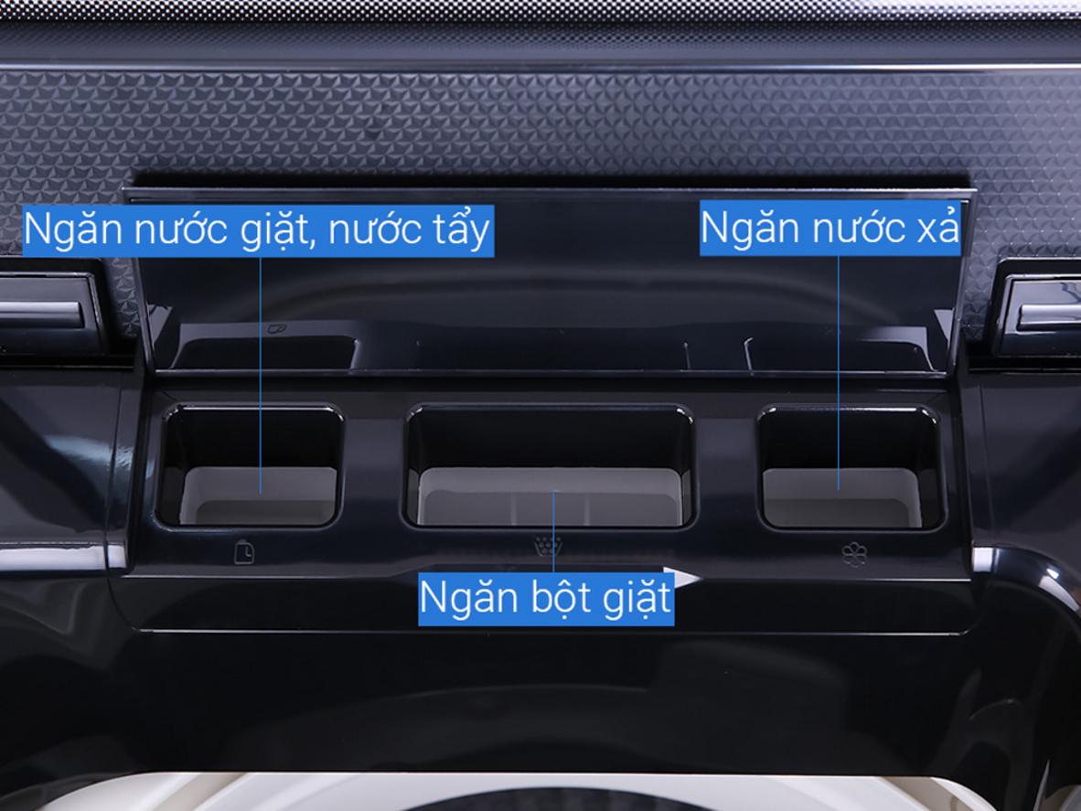 Mâm giặt kháng khuẩn ABT và lồng giặt Pillow giúp bảo vệ sợi vải tốt hơn.