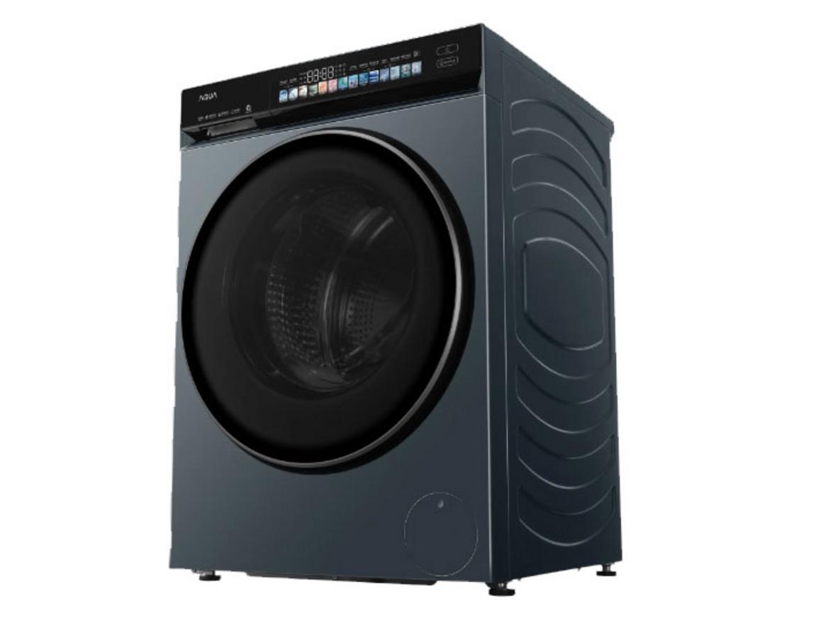 Khối lượng giặt 12kg giúp giảm số lần giặt, hợp gia đình đông thành viên.