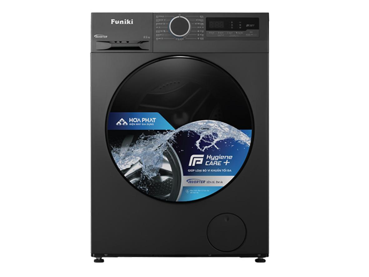 Máy giặt lồng ngang Funiki Inverter HWM-F8125ADG 12.5kg cho gia đình đông người.