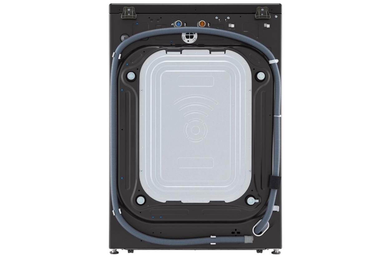 LG F2721HVRB nổi bật với giặt 21kg, sấy 12kg và thiết kế cửa ngang sang trọng.