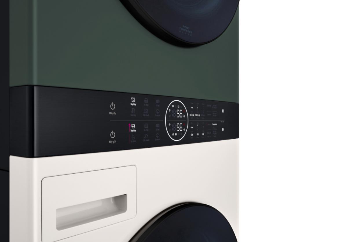 LG WT2116SHEG nổi bật với thiết kế WashTower liền khối, tối ưu diện tích và thao tác sử dụng.