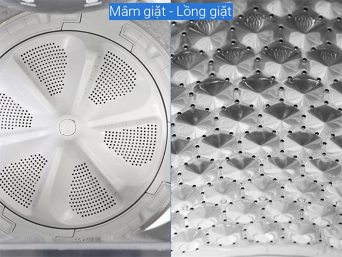 9 kg là mức dung tích cân bằng cho gia đình 3–5 người.