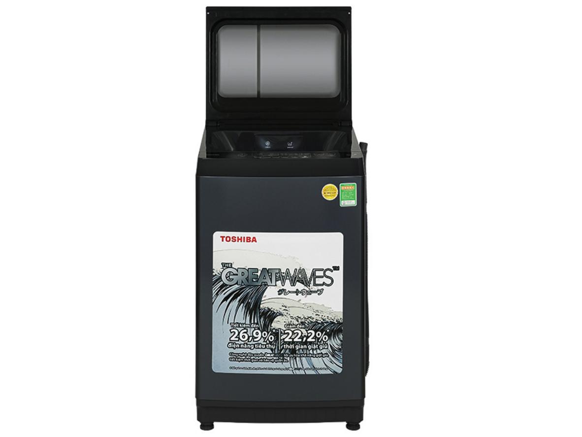 Lồng giặt thép không gỉ và mâm giặt Greatwaves hỗ trợ giặt sạch, bền hơn.