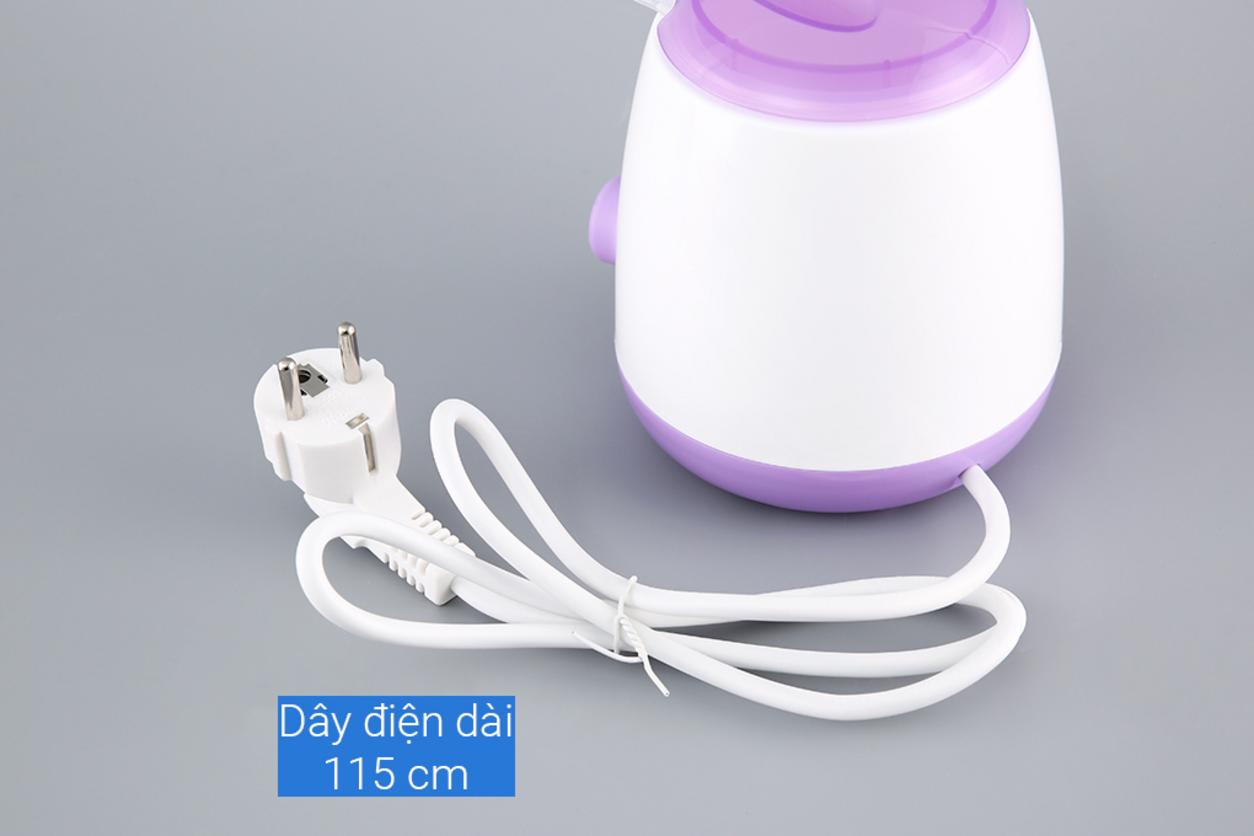 Máy hâm sữa Biohealth BH8110 gọn nhẹ, dễ đặt trên bàn pha sữa.