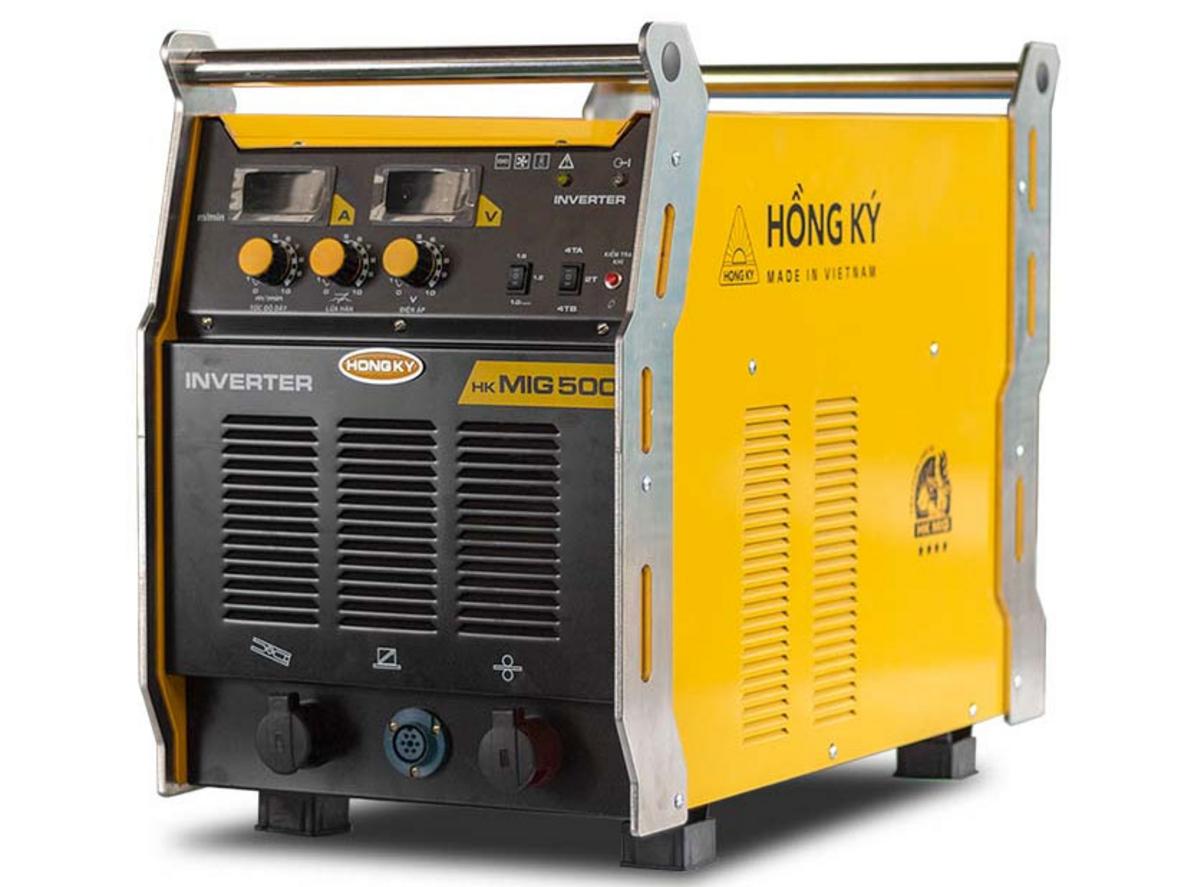 Hồng Ký HK MIG 500 cho nhu cầu hàn công nghiệp tải lớn.