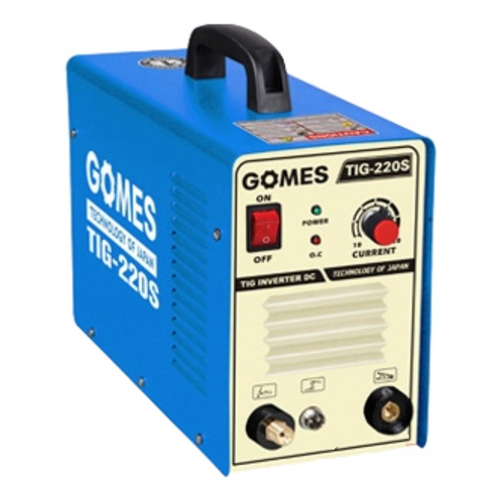 Máy hàn Gomes TIG-220S gọn nhẹ, phù hợp hàn TIG cho gia đình và xưởng nhỏ.