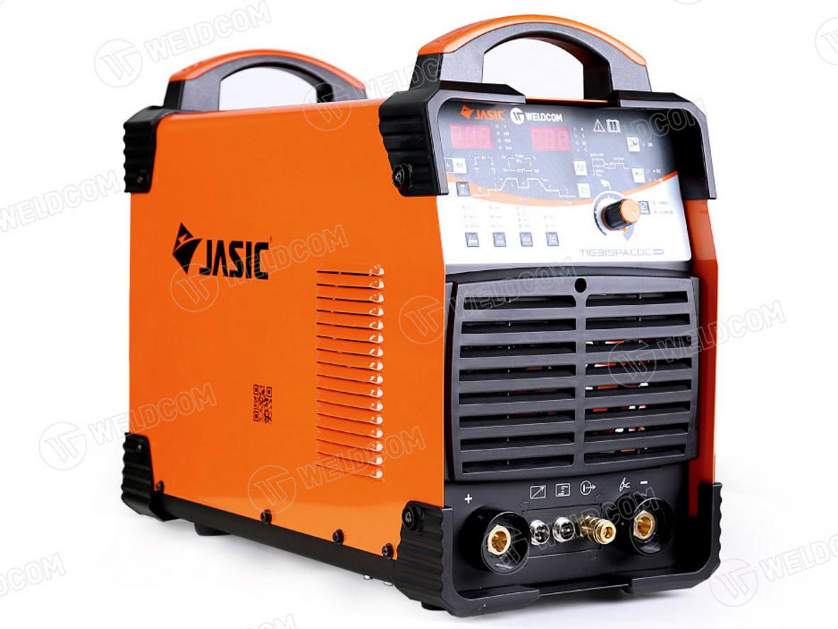 Jasic TIG-315P ACDC E303 hỗ trợ đa chế độ hàn cho nhôm, inox và thép carbon.