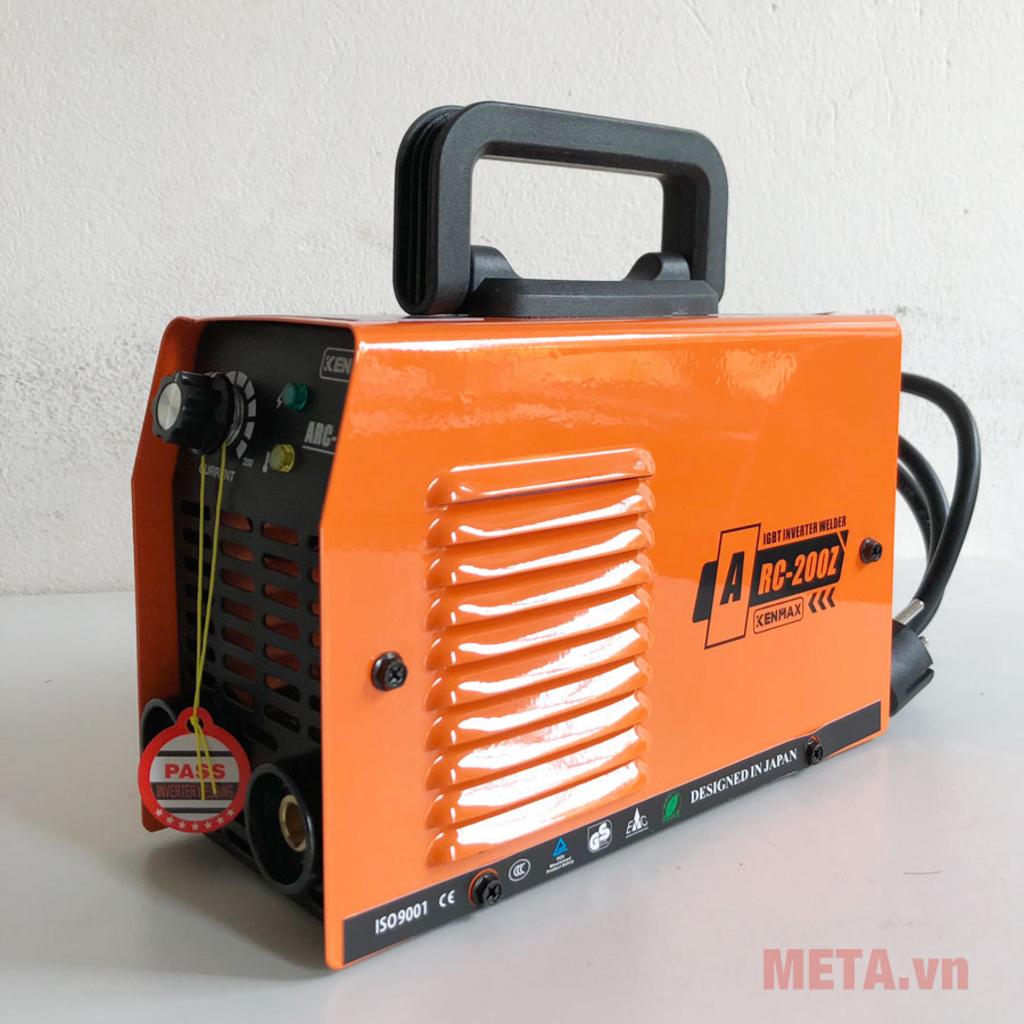 Kenmax ARC 200Z có cấu hình gọn, dễ bố trí trong xưởng nhỏ và mang theo công trình.