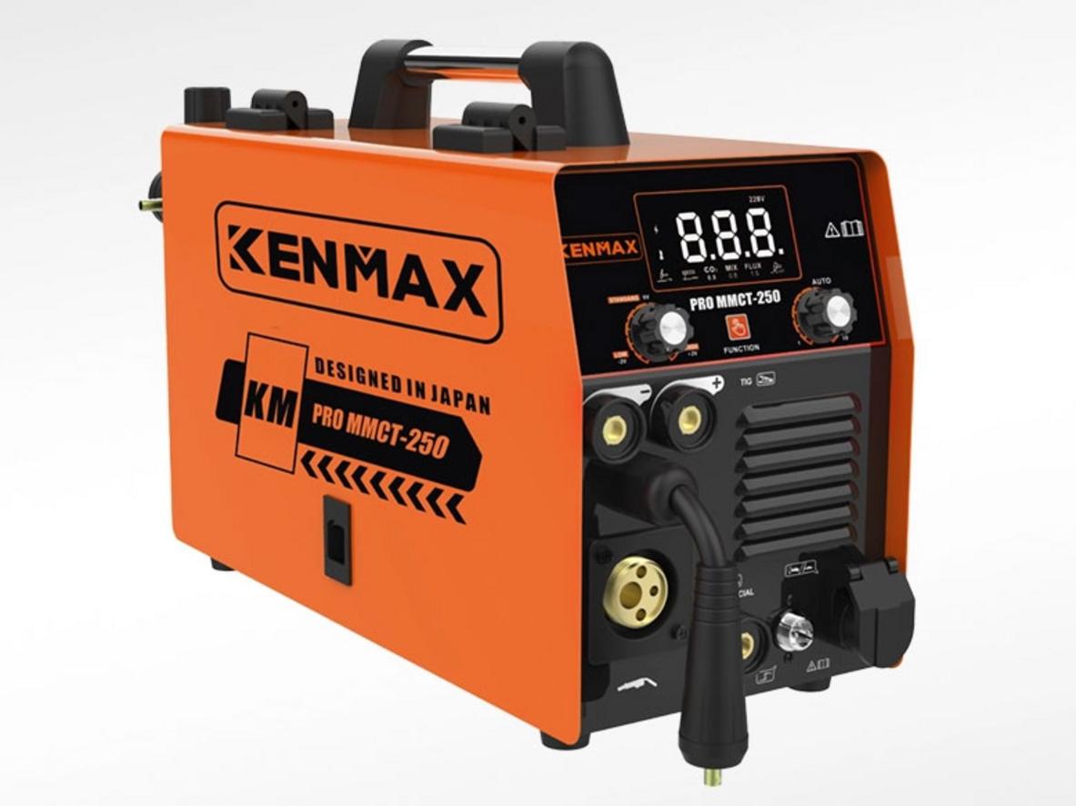 Máy hàn đa năng 4 chức năng Kenmax KM Pro MMCT-250 cho xưởng cơ khí và công trình nhỏ.