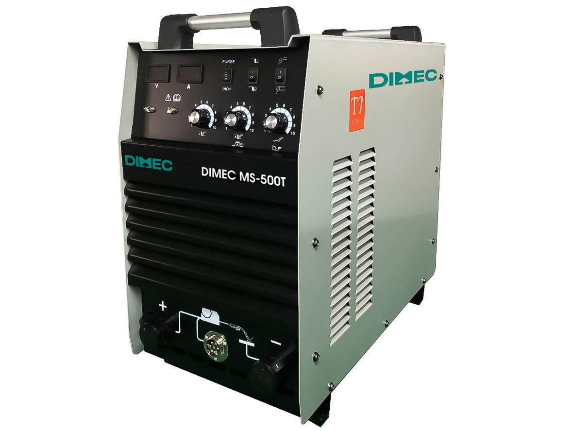 Máy hàn MIG Dimec MS-500T phù hợp cho xưởng cơ khí và hàn công nghiệp tải nặng.