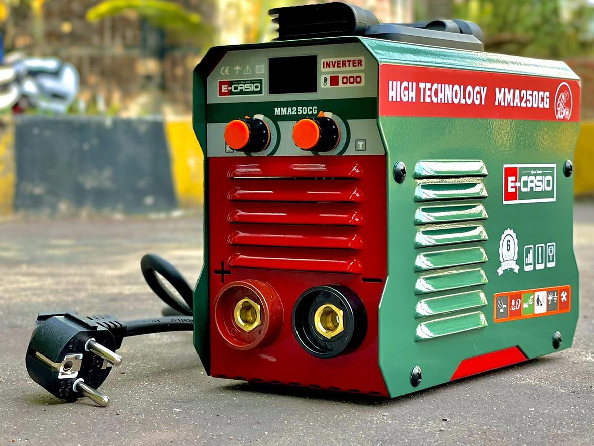 Máy hỗ trợ que 1.6-3.2mm, thuận tiện cho nhiều nhu cầu hàn cơ bản.
