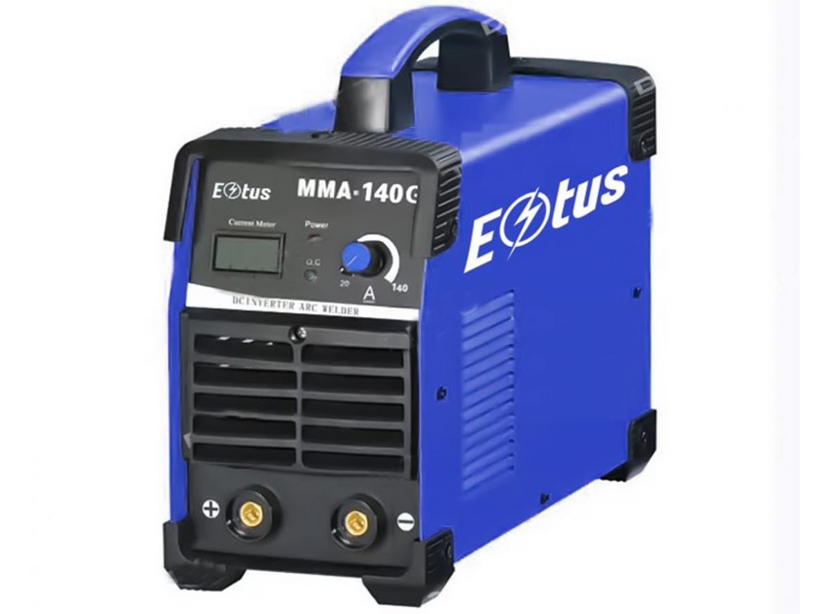Máy hàn que ESTUS MMA 140G nhỏ gọn, phù hợp gia đình và cơ khí nhẹ.