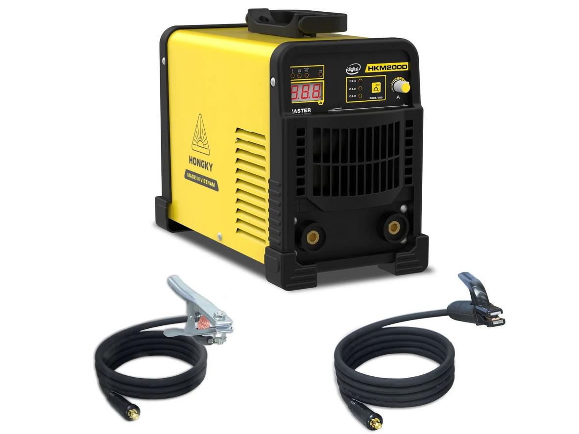 HKM200D hỗ trợ mồi lửa nhanh, hồ quang ổn định và an toàn khi hàn.