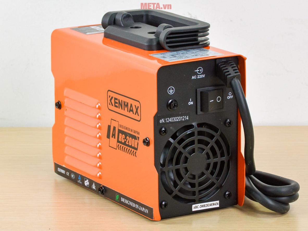 Kenmax ARC-200R nhỏ gọn, dễ mang theo, phù hợp hàn dân dụng và cơ khí nhẹ.
