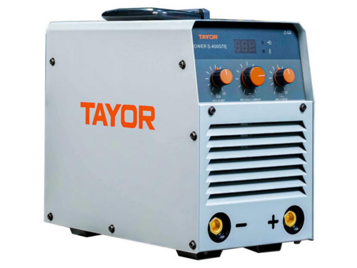 Máy hàn que Tayor POWER S-400GTE phù hợp cho xưởng cơ khí và thi công công nghiệp.