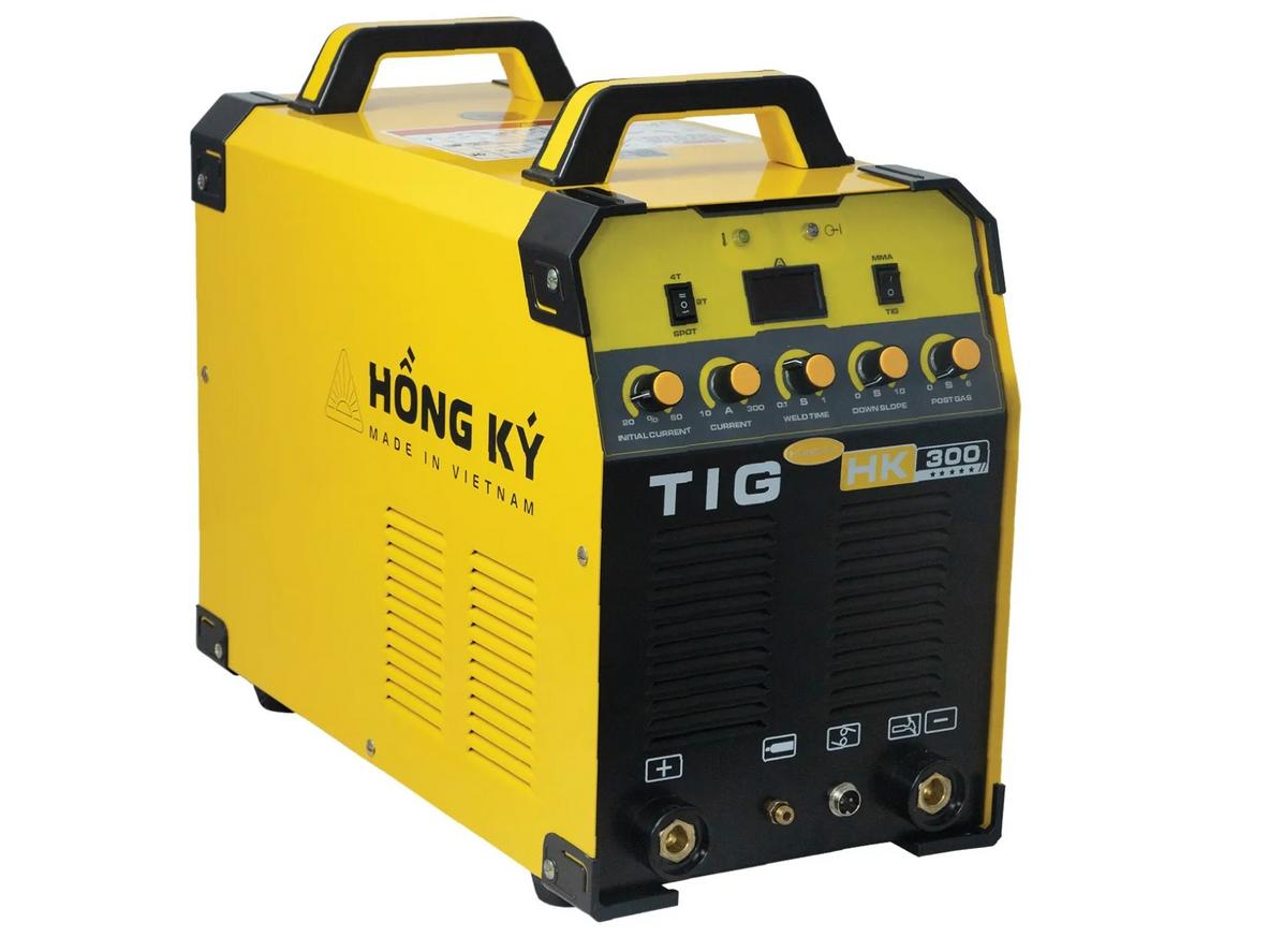 Máy hàn TIG DC que Hồng Ký Master HKTIG300A cho xưởng cơ khí và inox chuyên nghiệp.