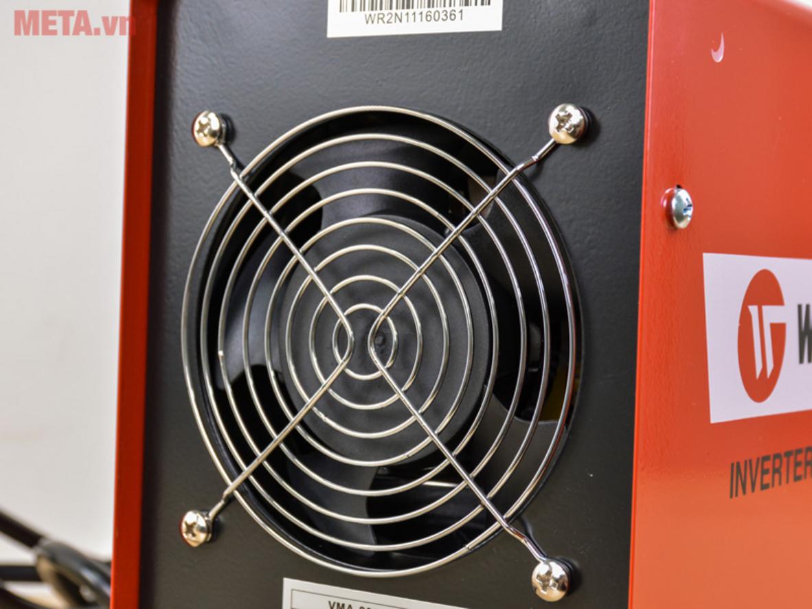 Công suất 5.3 KVA và 56V không tải hỗ trợ mồi hồ quang thuận lợi.