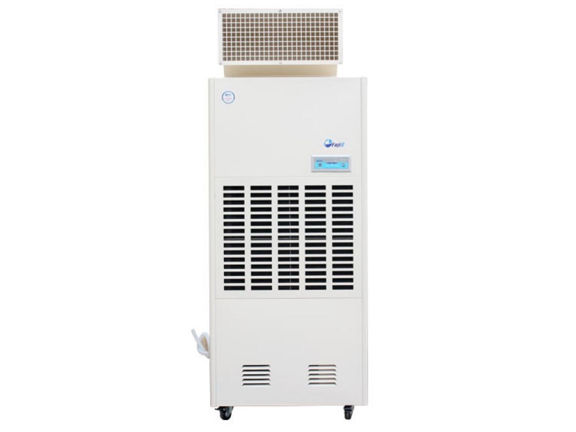 Máy hút ẩm công nghiệp FujiE HM-2408DS cho kho xưởng cần kiểm soát ẩm liên tục.