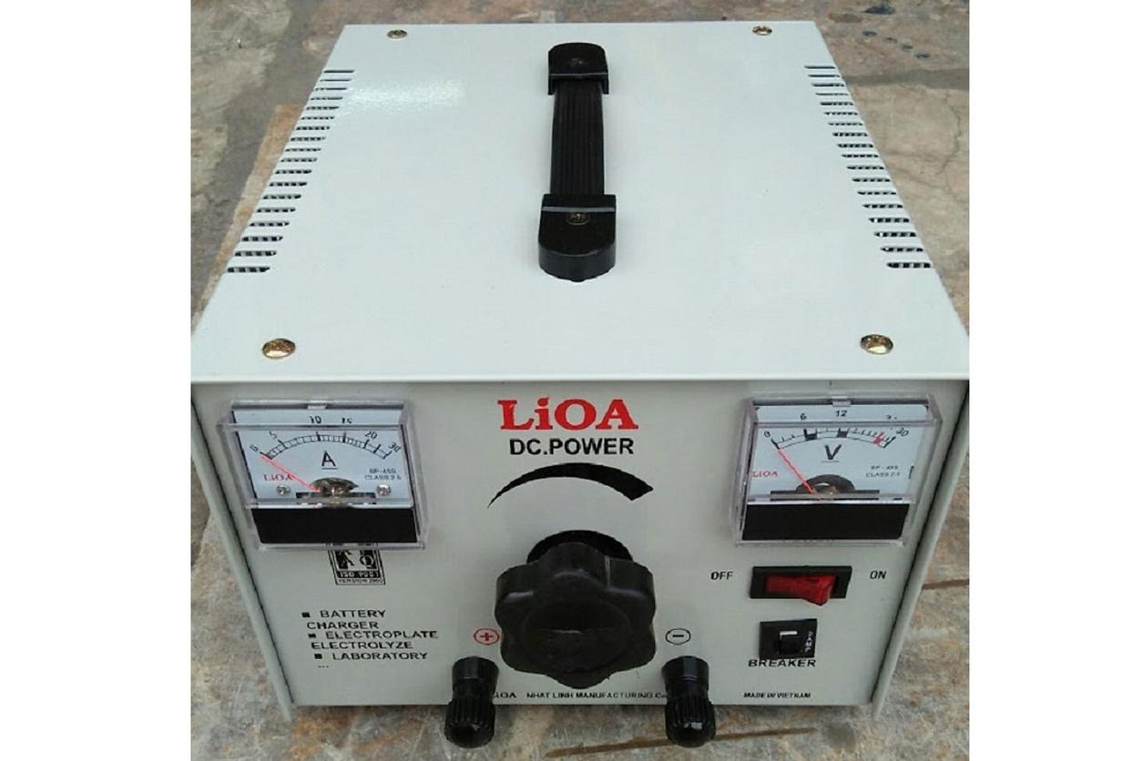 Tổng quan Máy nạp ắc quy Lioa BC1815 (0-18V, 15A)