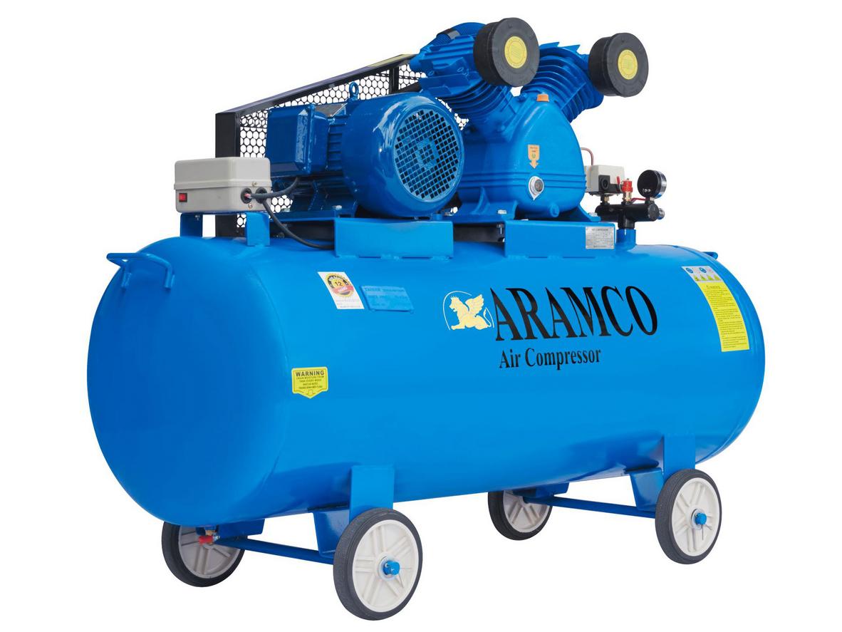 Tổng quan Máy nén khí Aramco V-0.6/8 (380V, 5.5HP, 200 lít)