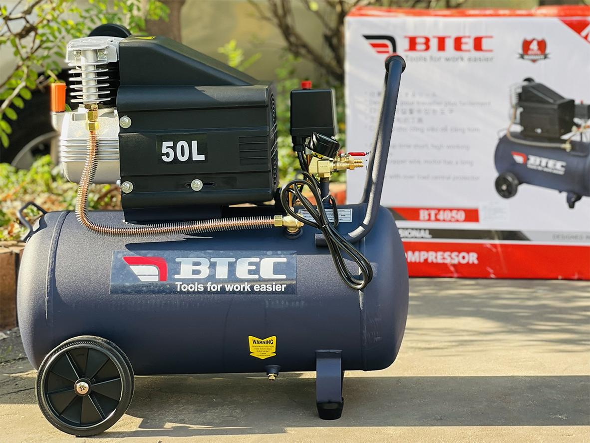Khả năng lên hơi nhanh của Máy nén khí Btec BT4050 (50 lít)