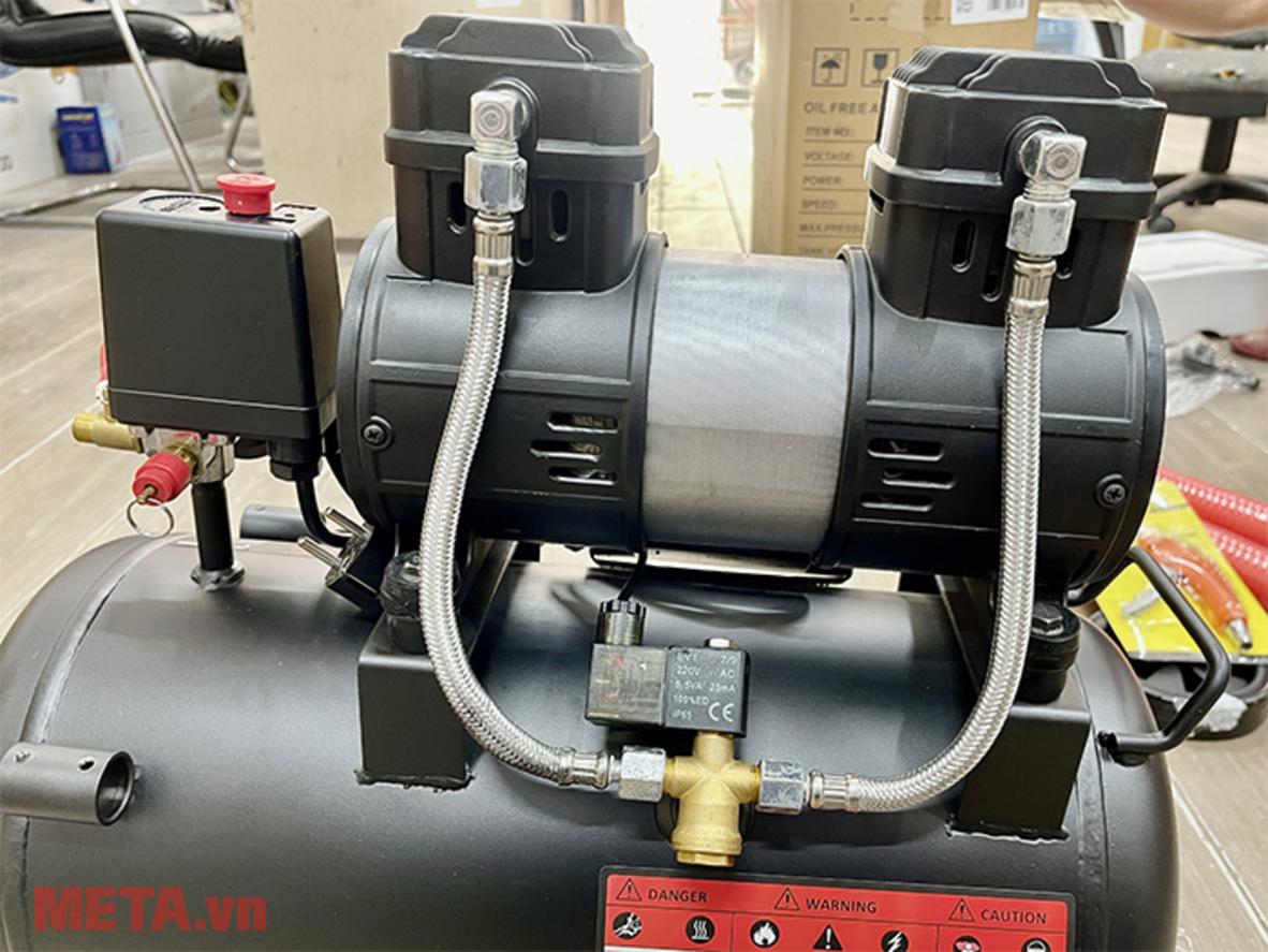 Tổng quan Máy nén khí chính hãng Hiroma DHL-0530 Plus - 30 lít