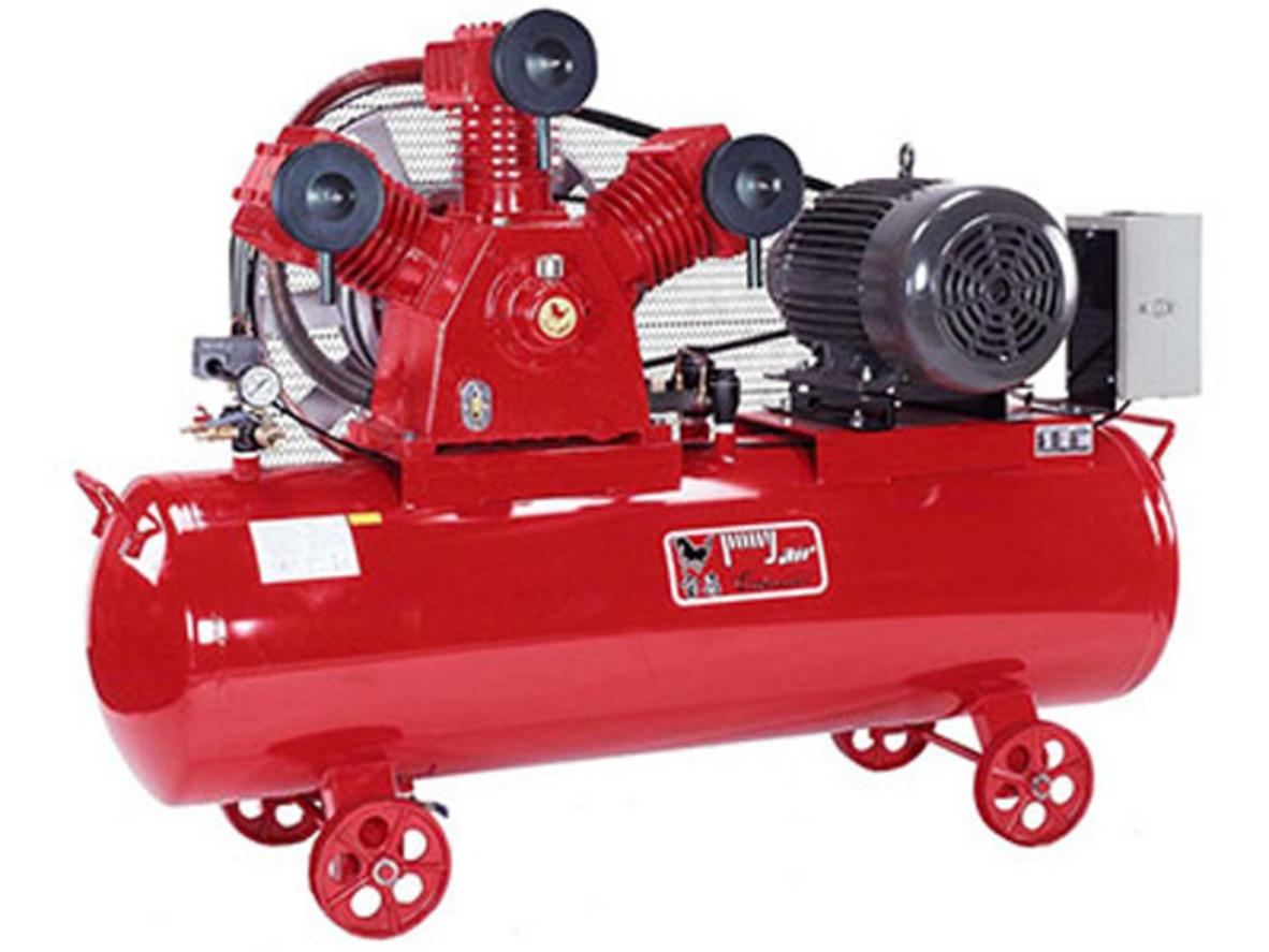 Tổng quan Máy nén khí dây đai Pony DK200-W500NK (20HP-500L)
