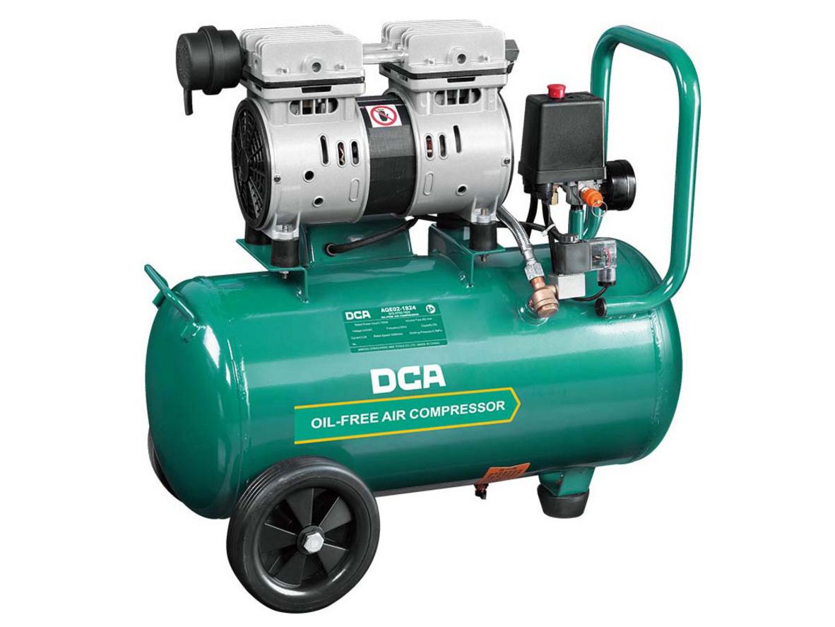 Tổng quan Máy nén khí không dầu DCA AQE02-1824 (750W - 24 lít)